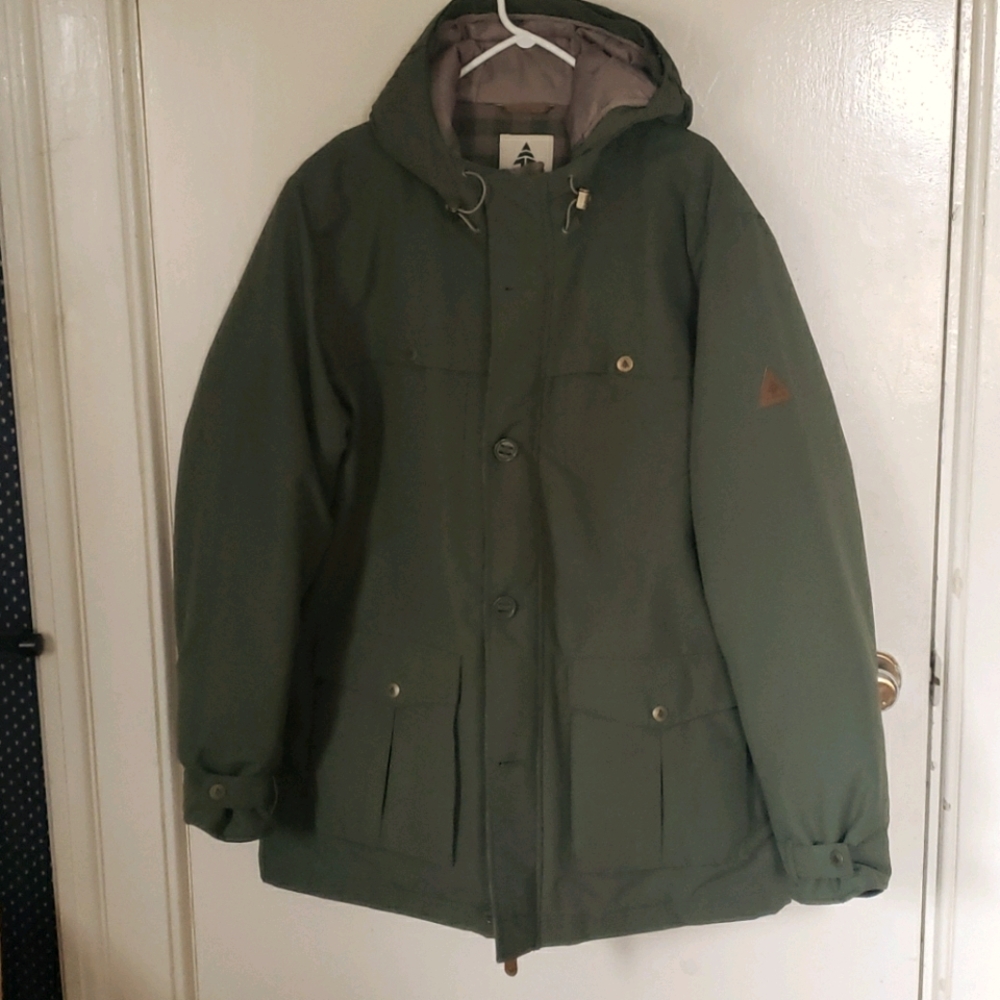 Woods brand men's parka
